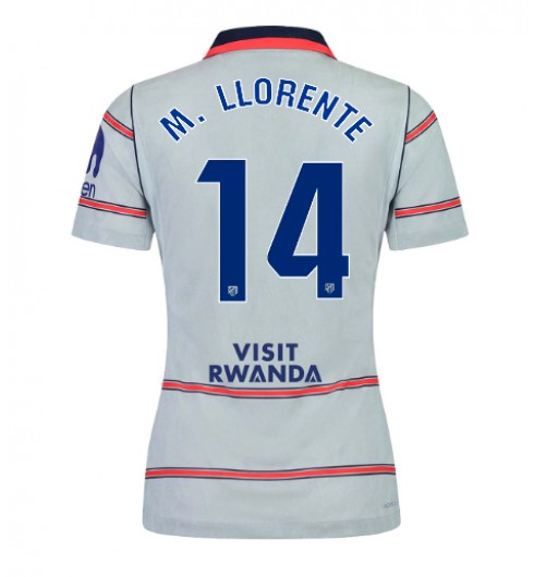 Atletico Madrid Marcos Llorente #14 Alternativní Dres pro Dámské 2026-27 Krátký Rukáv Atletico Madrid Marcos Llorente #14 Alternativní Dres pro Dámské 2026-27 Krátký Rukáv